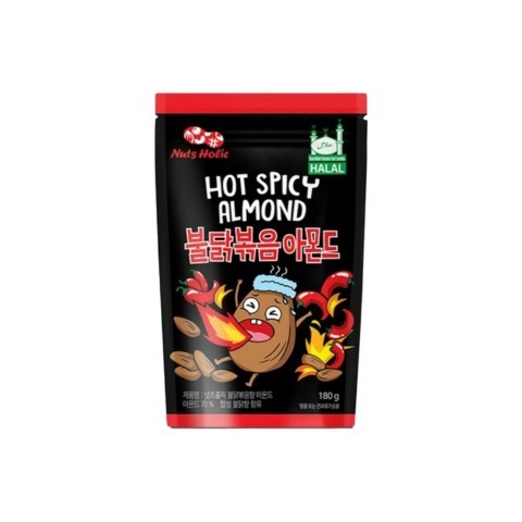 

Nuts Holic Hot Spicy Almond 180Gr