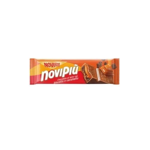 

Novi Novi Piu Milk Chocolate Caramel Biscuit 28Gr