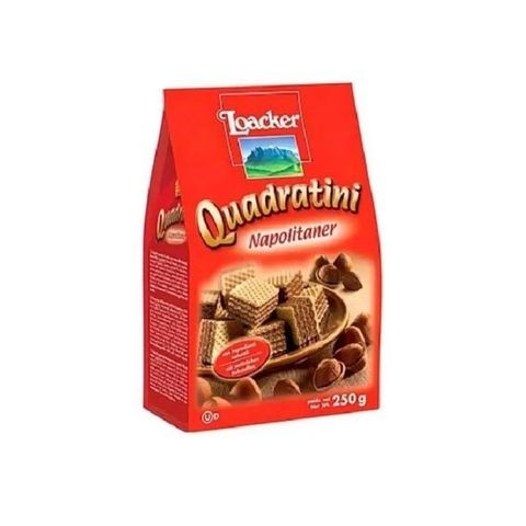 

Loacker Quadratini Napolitaner 250Gr/Bag