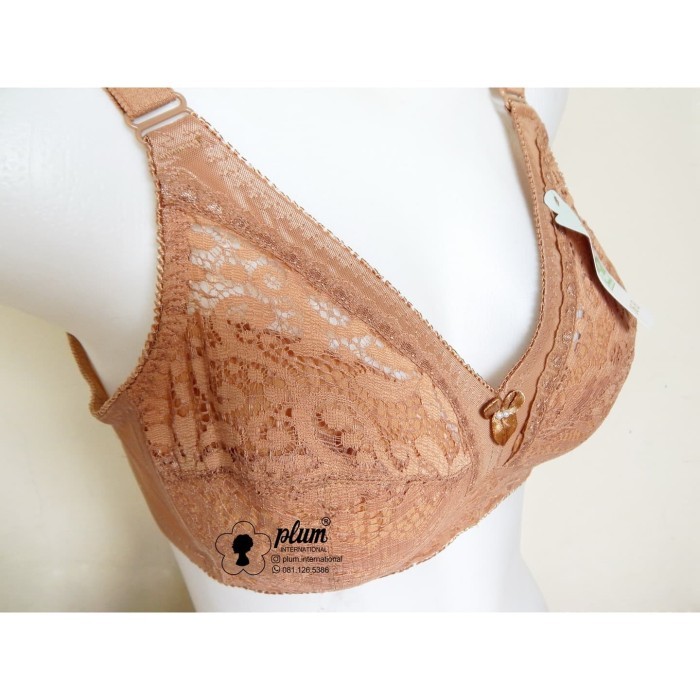 Bra / Bh Plum 127 Size 32-42 Jumbo New Best Quality Asli 100% Original