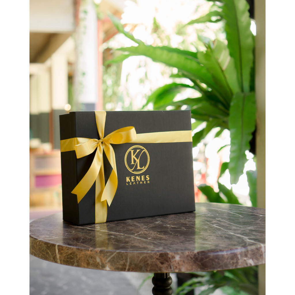 New Kenes Leather Sling Bag Wanita Tas Selempang Kulit Asli ANDINI - Free Grafir Nama