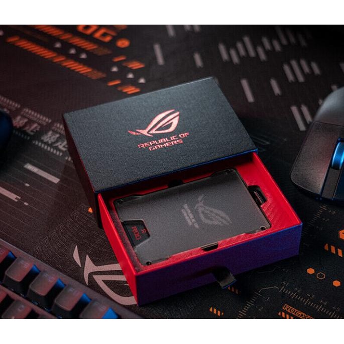 

Grosir Card Holder Case Frame Lanyard Asus Rog Aluminum Authentic Original For Man And Woman Limited Edition With The Box Asus Rog