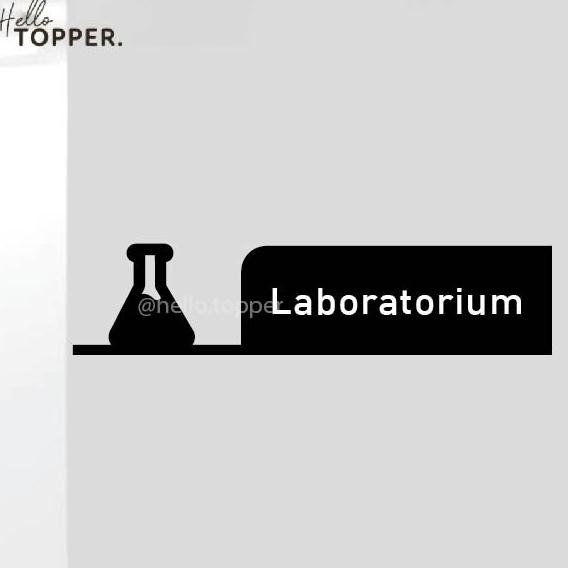 

Promo Sign Akrilik Ruang Laboratorium Hollow Uv Print Sign Board