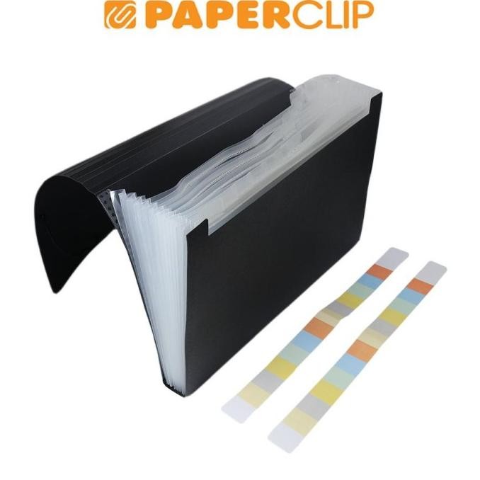 

Murah Expanding File Bantex 3601 Folio 10 Black