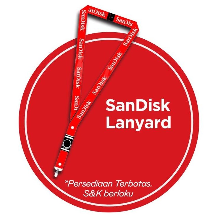 

Murah Aksesoris Sandisk Lanyard