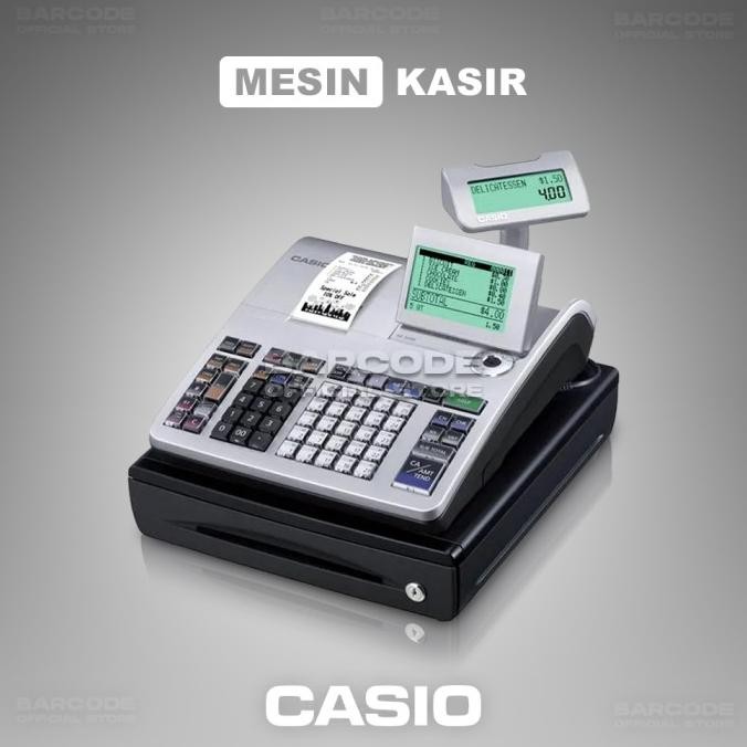 

CASH REGISTER CASIO SE-S400 - MESIN KASIR CASIO SE-S400