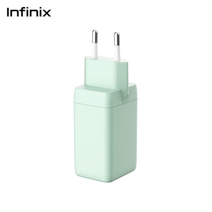 Grosir Infinix Charger Kit Xc07 - Gan 68W Charger - 2C1A - 100W Braided C To C Cable - Output 65W