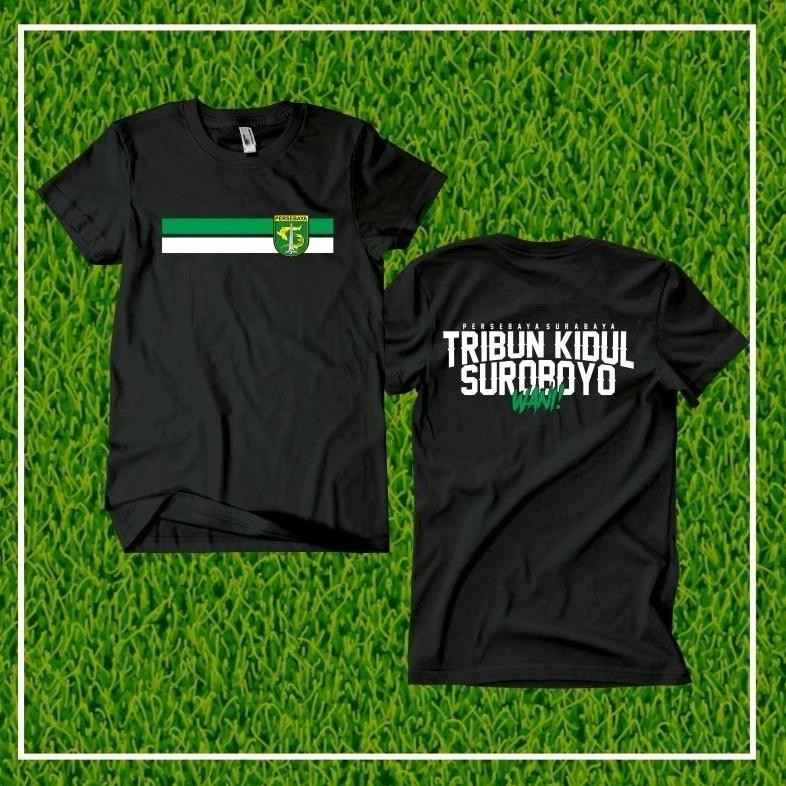 T-Shrit Kaos Tribun Kidul Persebaya Baju Suporter Peesebaya Tribun Kidul Bonek Mania Code 02