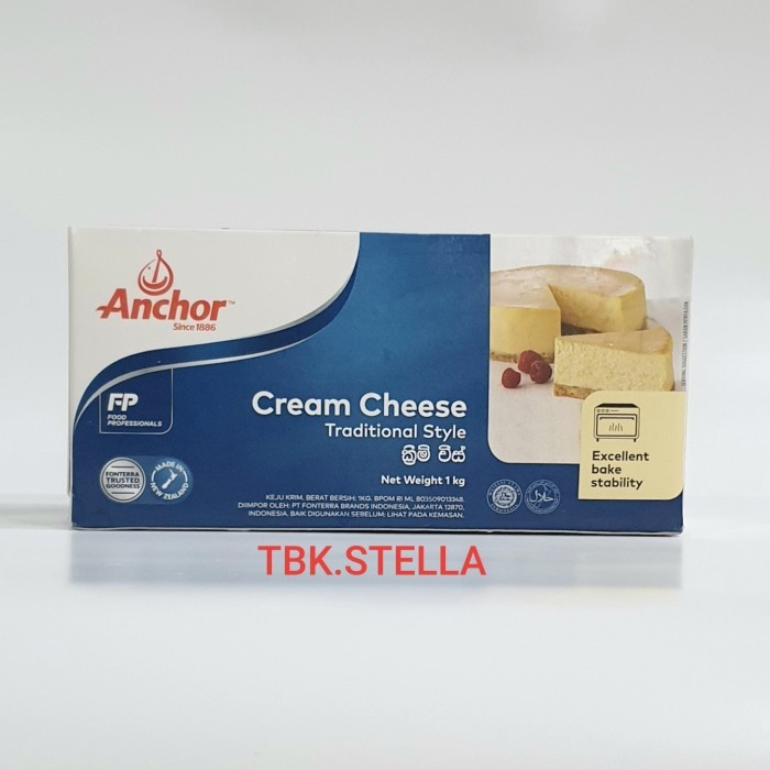 

ANCHOR CREAM CHEESE 1 KG