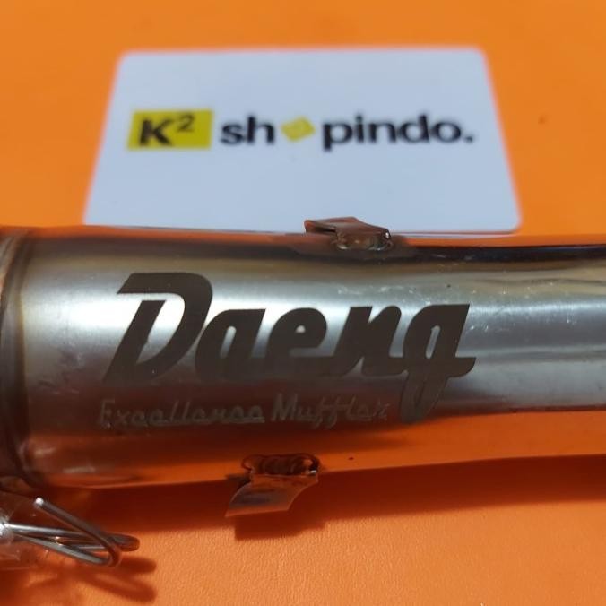 Spesial Knalpot Tsukigi Pcx 160 Vario 160 Daeng Dop Full Stainless