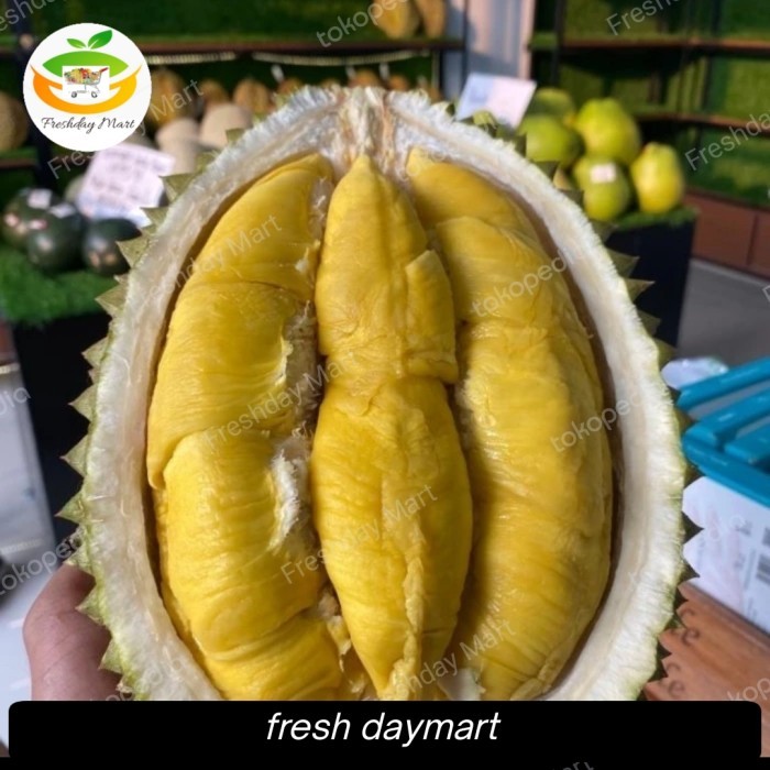 Durian musang king Malaysia super utuh