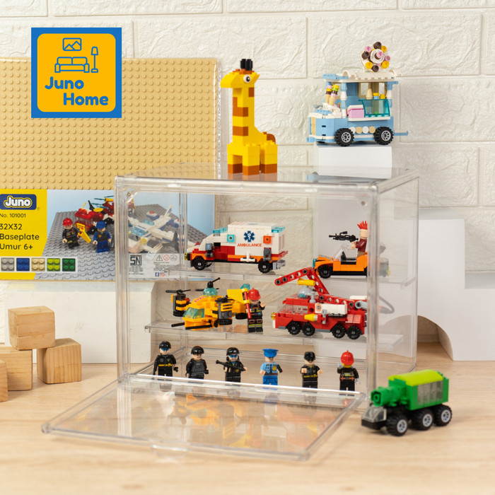Juno Acrylic Display Box - Kotak Display Akrilik Aksesoris Perhiasan