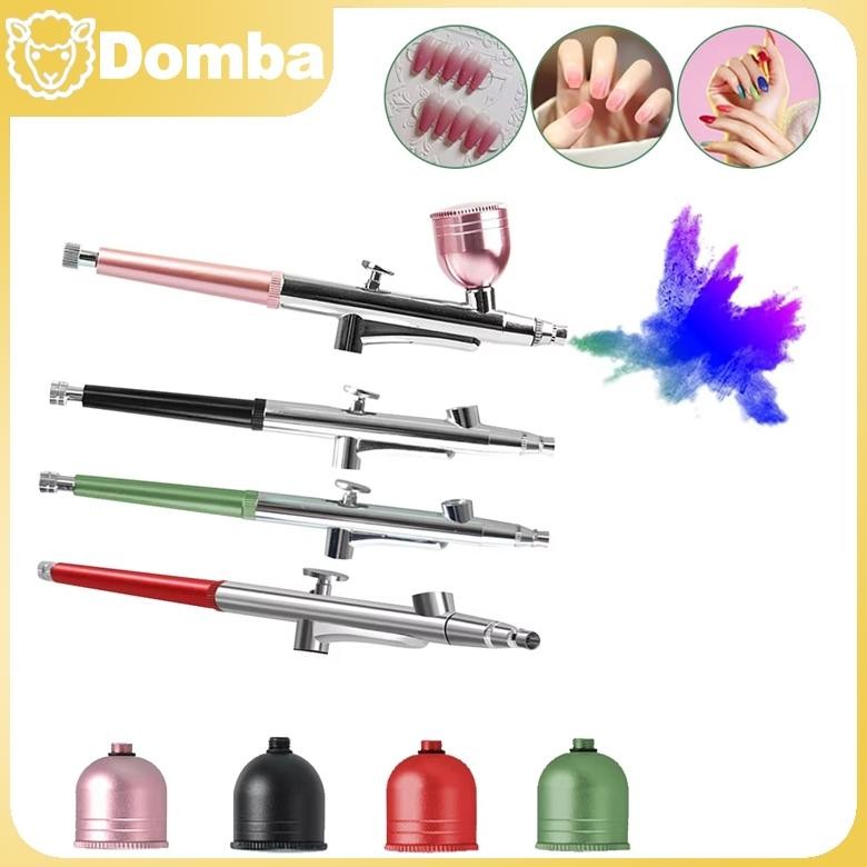 Aksesori Kit Kuku Airbrush Pistol Semprot Airbrush Dengan Cangkir Kit Pembersih Airbrush Pengganti U
