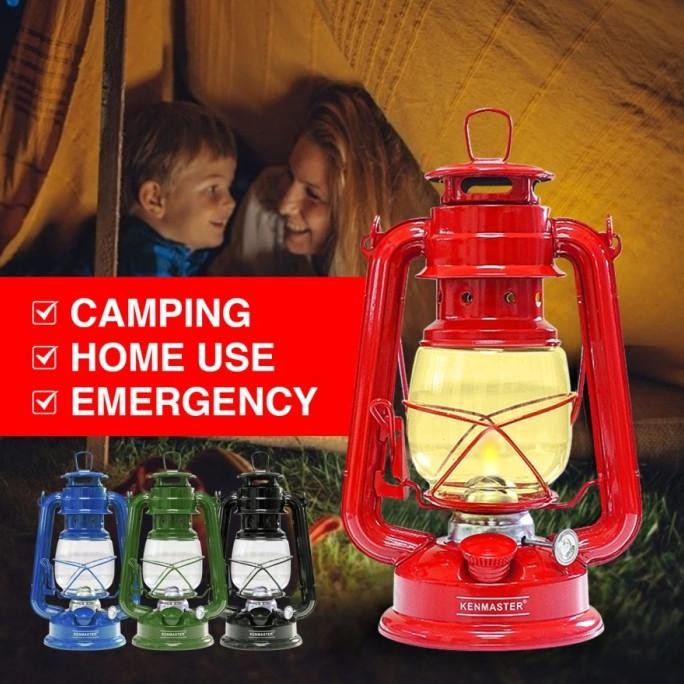 Lampu Kerosene KENMASTER - Lampu Kapal - Lentera - Lampu Kemping / Camping - Lampu Taman - Lampu Eme
