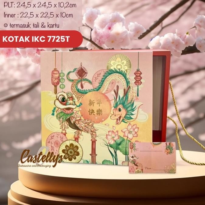 #@#@#@#@] Kotak Box Imlek IKC 7725T Kotak Tali Hampers Kue Sincia CNY