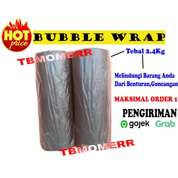 

Bubble Wrap / Buble Wrap Hitam 50Mx1.25M Roll