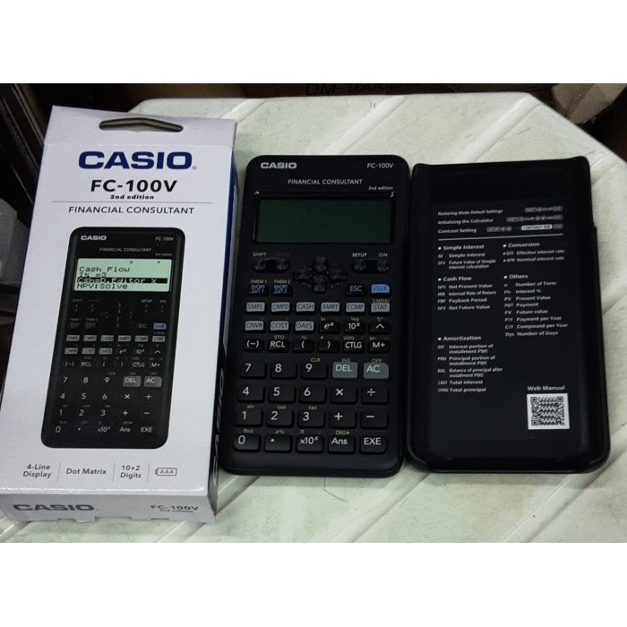 

Casio Fc 100 V / Calculator Financial