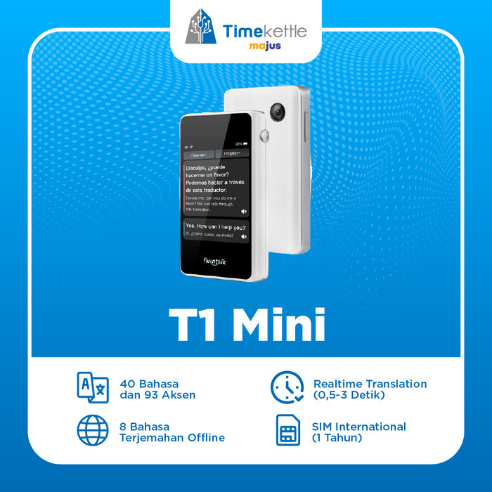 

Fluentalk T1 Mini Alat Penerjemah Portable