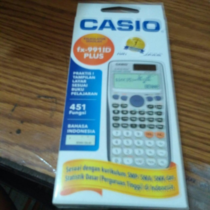 

Calculator Casio Fx-991 Id Plus Hrg 270.000 Pcs.