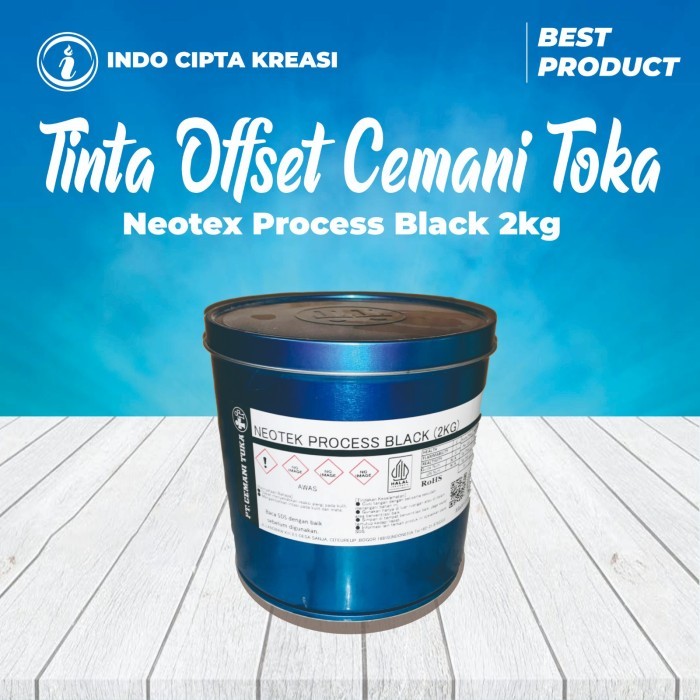 

Tinta Offset Cemani Toka - Neotex Process Black 2kg