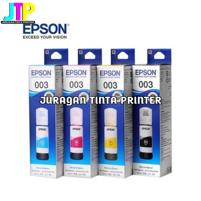 

TINTA 003 1 PAKET ISI 4 WARNA
