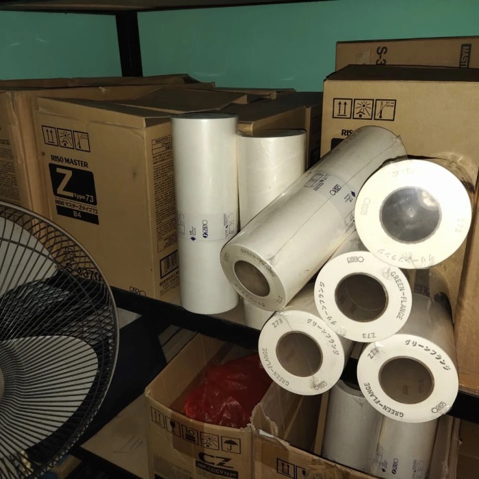 

master riso z73 untuk mesin riso RZ, EZ series B4
