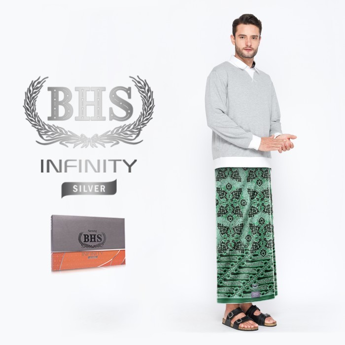 Sarung Bhs Infinity Silver Motif V34 Cba 001