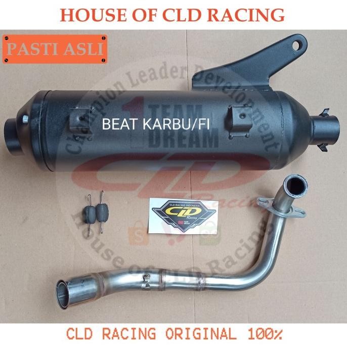 Terjangkau Knalpot Standar Racing Cld Beat Karbu Beat Fi 2019 Original