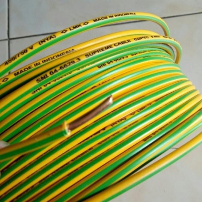 Promo Kabel TUNGGAL NYA GROUNDING 4MM Kabel Listrik Nya 4mm 100m 50m Meteran