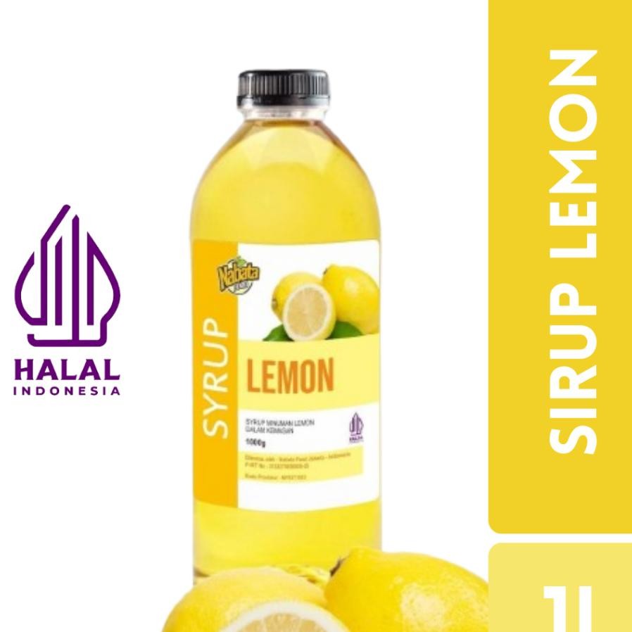 

Irup Lemon Nabata Food 1 Liter Irop Lemon Lemon Yrup Lemon Flavoured 1 L