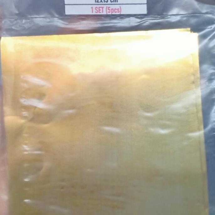 

Terlaris PAKING KERTAS LENA SHIM BRASS KUNINGAN 1 SET ISI 5 LEMBAR 12X15 CM SALE