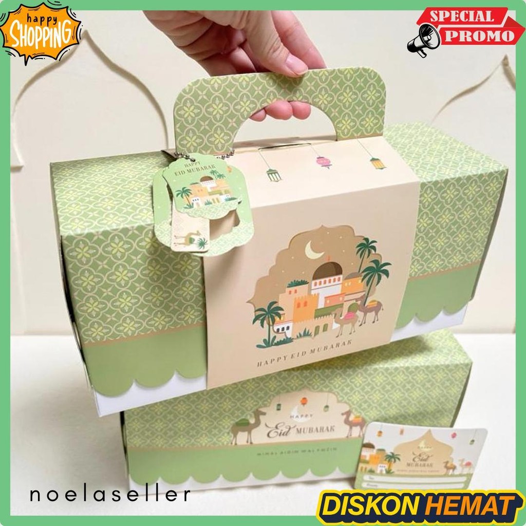 

5 Set Box Tenteng Chana 27.5X9.5X13Cm Box Lebaran Idul Fitri 3 Toples 500/600/800Ml Mr1 Flash Sale! Diskon Hingga 70%