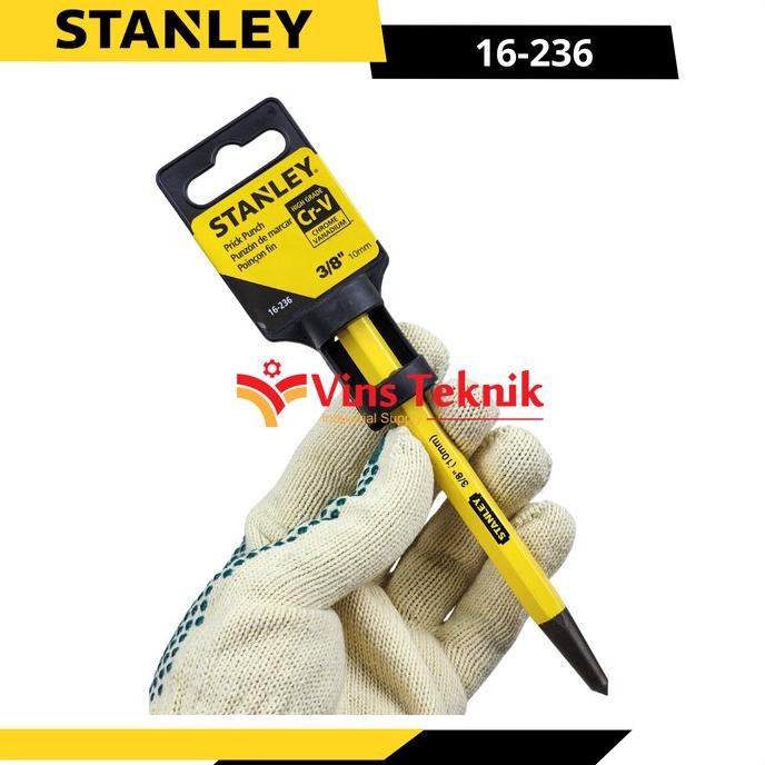 

Terlaris PIN PUNCH 3/8" STANLEY PRICK PUNCH 10MM 16-236 SALE