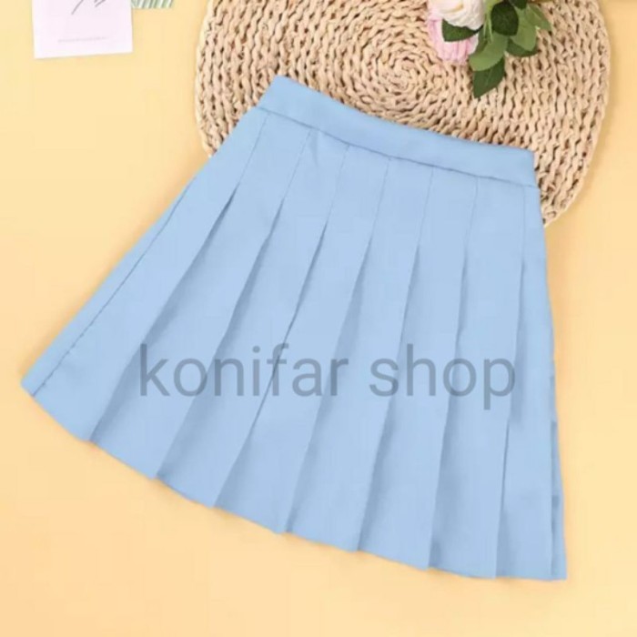 Rok Anak Lipit Rok anak perempuan rok anak cewek 1 sampai 8 tahun rok Anak terbaru/rok mini lipit