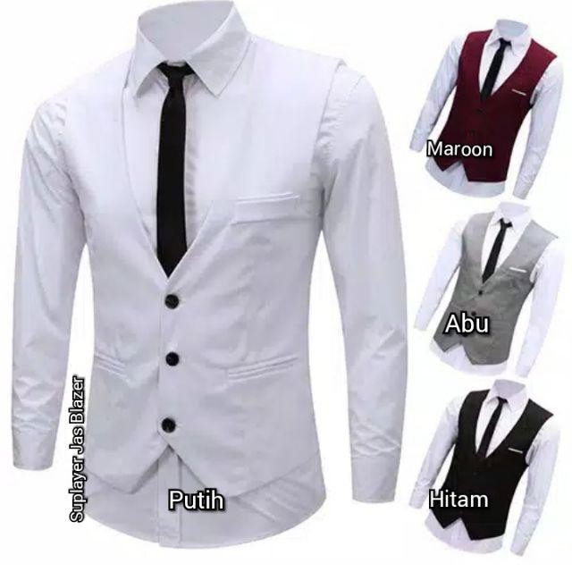 Promo Rompi Pria termurah/Rompi Jas/Dalam Jas Nikah