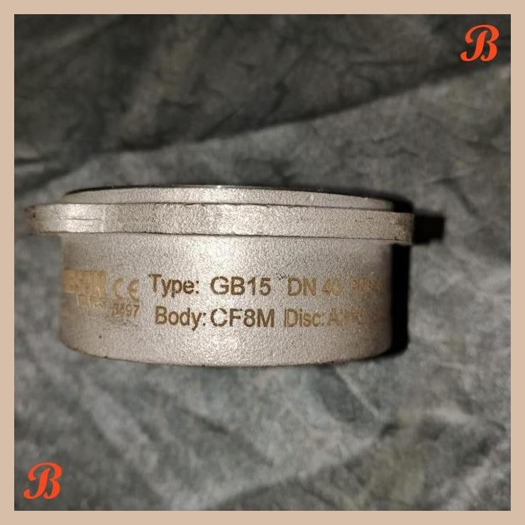 

| TTC | WAFER CHECK SS GHIBSON 1" DN25 PN6-40