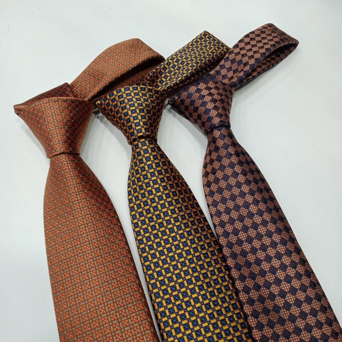 dasi orange polos dasi bata panjang dasi kantor pesta pernikahan pria