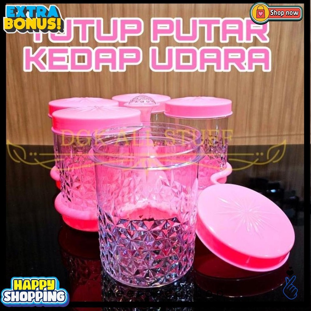 Toples Stoples Tonam Topnam Tempat Wadah Nampan Alas Set Kue Kering Nastar Lebaran Ramadhan Ramadan 