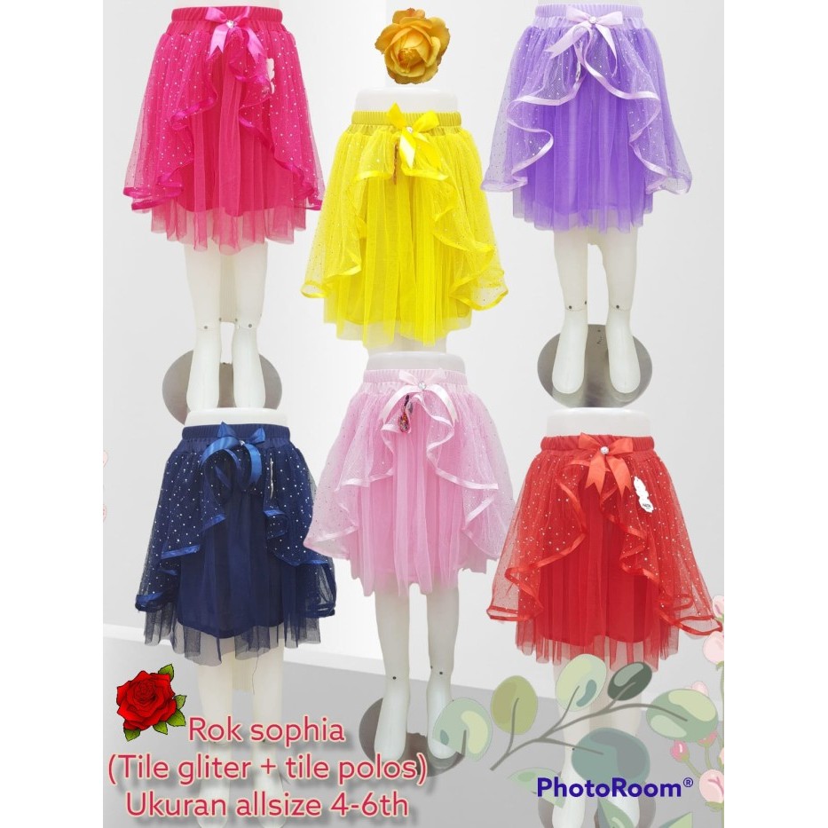 Rok sophia / Rok tile anak / Rok tutu anak / Rok pesta anak / Rok anak