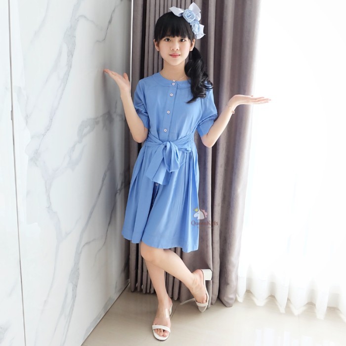 Lovy Dress QK223 / Dress Anak Perempuan / Dress cewek
