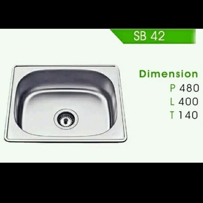 KITCHEN SINK ROYAL 1 LUBANG SB 42