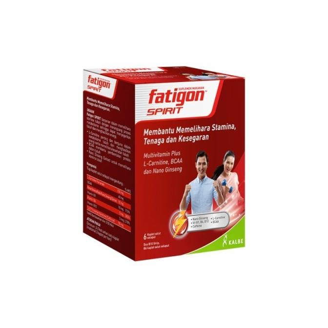 

Promo Fatigon Spirit Box Isi 10 Strip