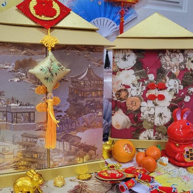 

Sale Paket Dekorasi Hampers Imlek Parcel Hadiah Kue Kering 030