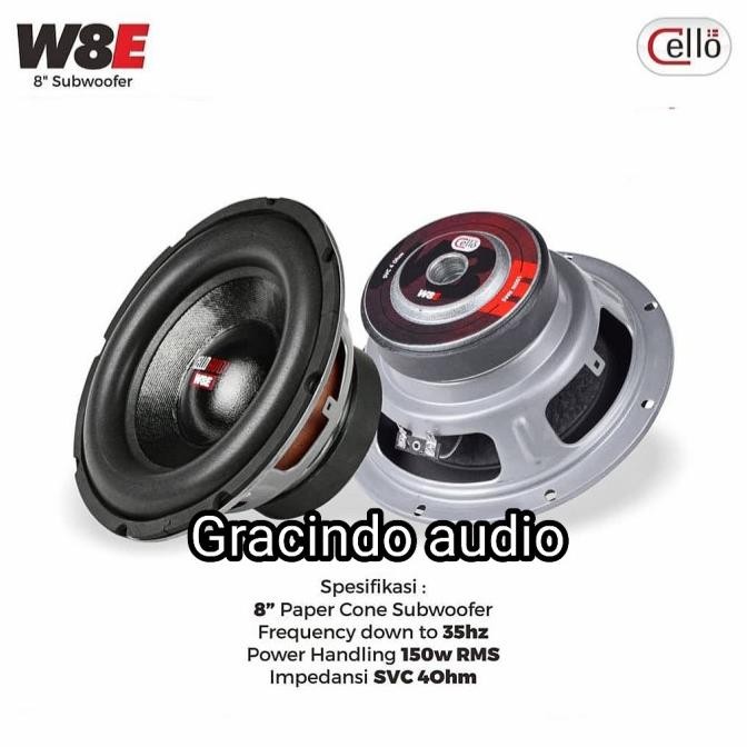 Grosir Subwoofer Cello 8Inch Pasive Plus Box Pnp Oem Honda Mobilio