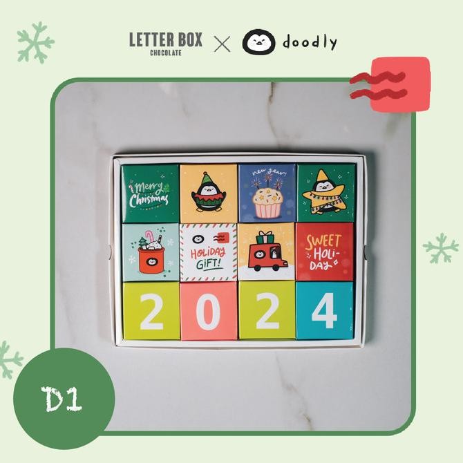 

Murah Hampers Natal - Letter Box Chocolate Christmas Gift 4X3