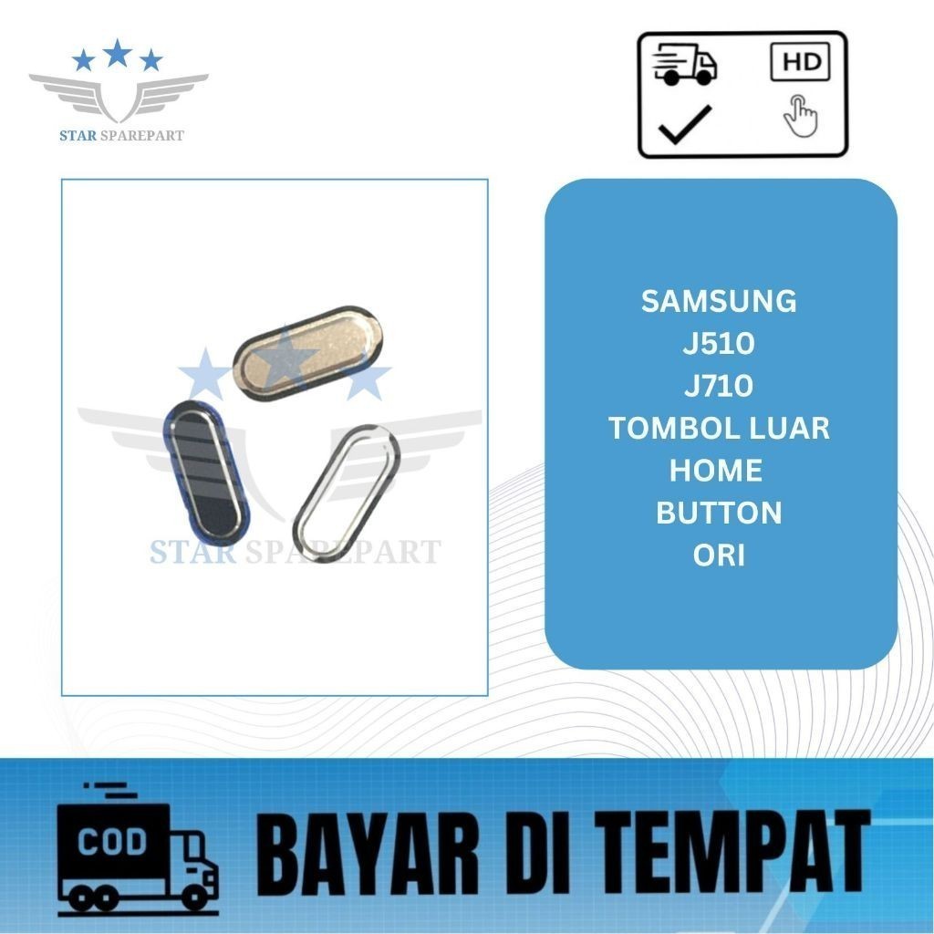 TOMBOL LUAR HOME BUTTON SAMSUNG J510 / J710 ORI