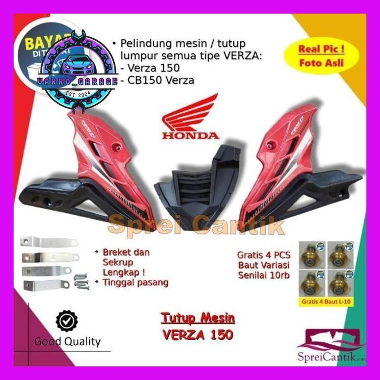 TUTUP MESIN HONDA VERZA 150 / CB150 VERZA - COVER ENGINE LUMPUR