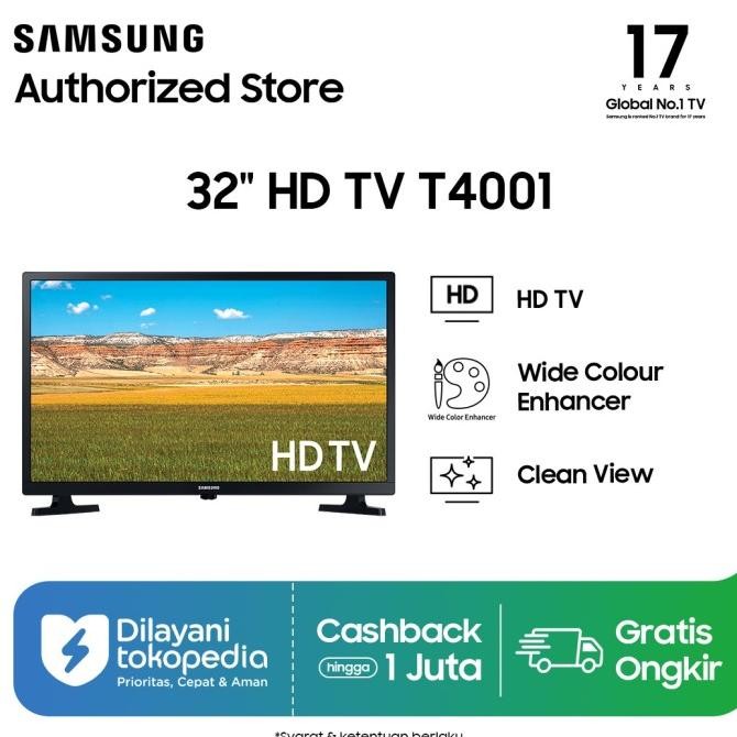 Samsung 32" HD TV T4001 - UA32T4001AKXXD