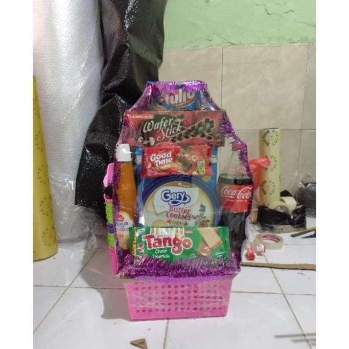 

PROMO !!! SALE TERLARIS HAMPERS LEBARAN / PARCEL SNACK JUMBO TERBARU READY
