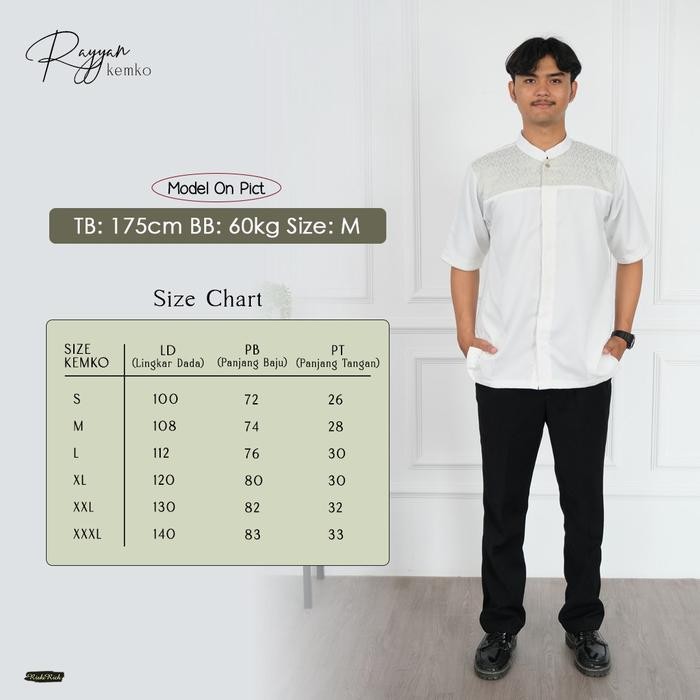 Riskirich Rayyan Rania Black Baju Muslim Sarimbit Keluarga Lebaran 2025 Asli 100%